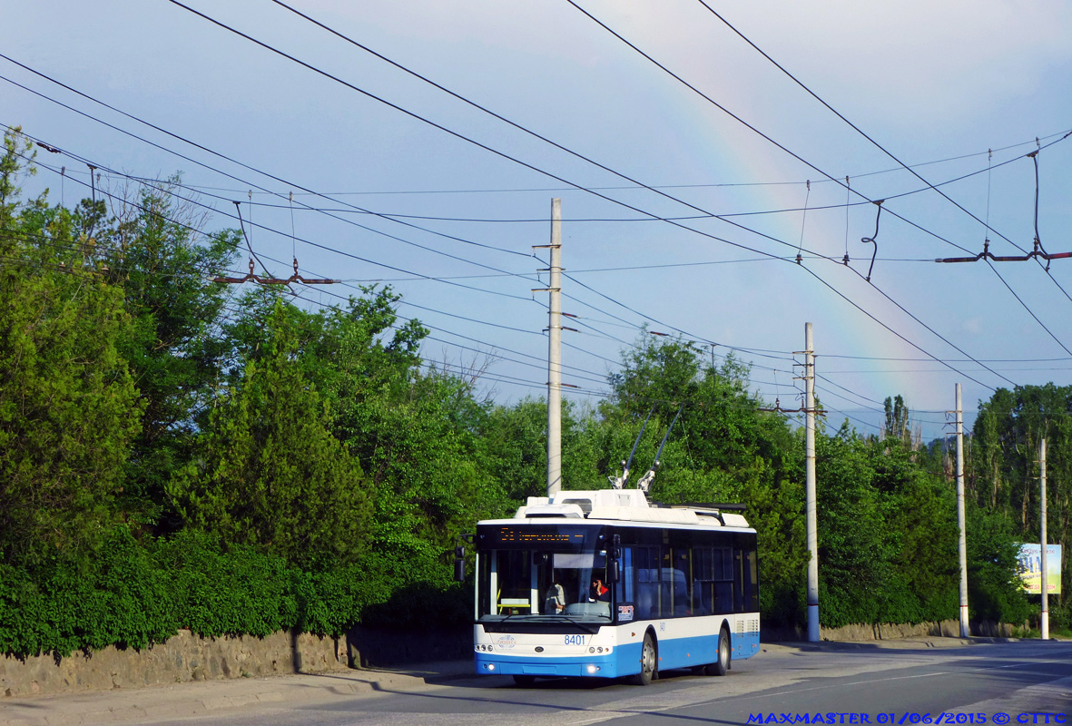 Крымский троллейбус, Богдан Т70115 № 8401
