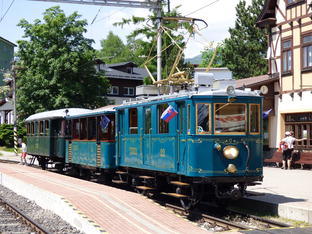 Korkea Tatra, Ganz 2-axle motor car # 22