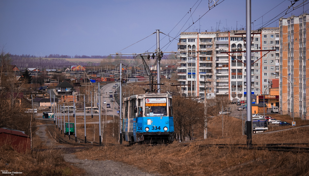 Prokopjevsk, 71-605 (KTM-5M3) № 334
