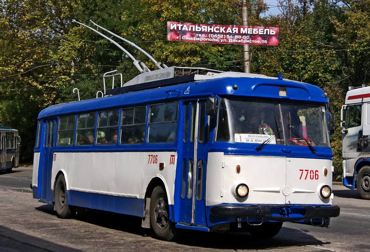 Krimski trolejbus, Škoda 9TrH27 č. 7706