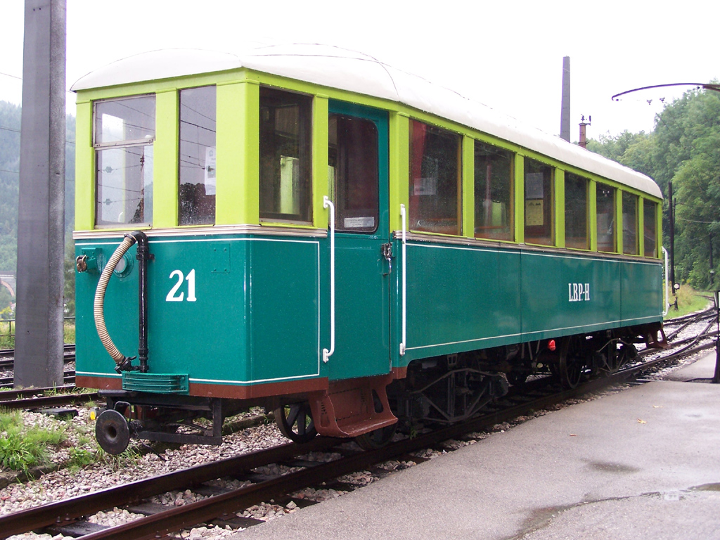 Payerbach-Reichenau, 4-axle trailer car nr. 21