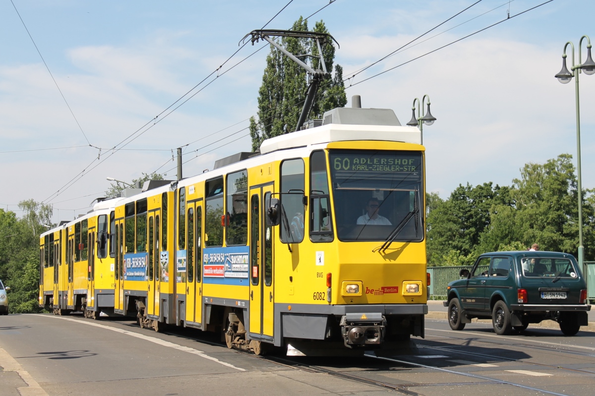 Берлин, Tatra KT4DM № 6082