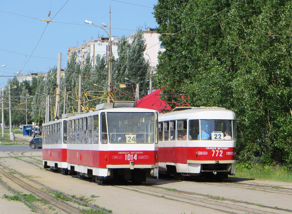 Самара, Tatra T6B5SU № 1014