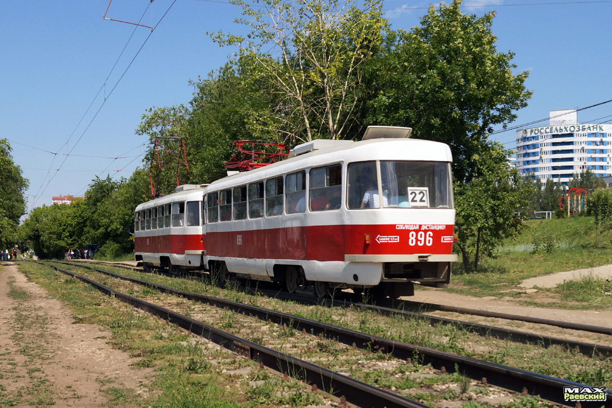 Самара, Tatra T3E № 896