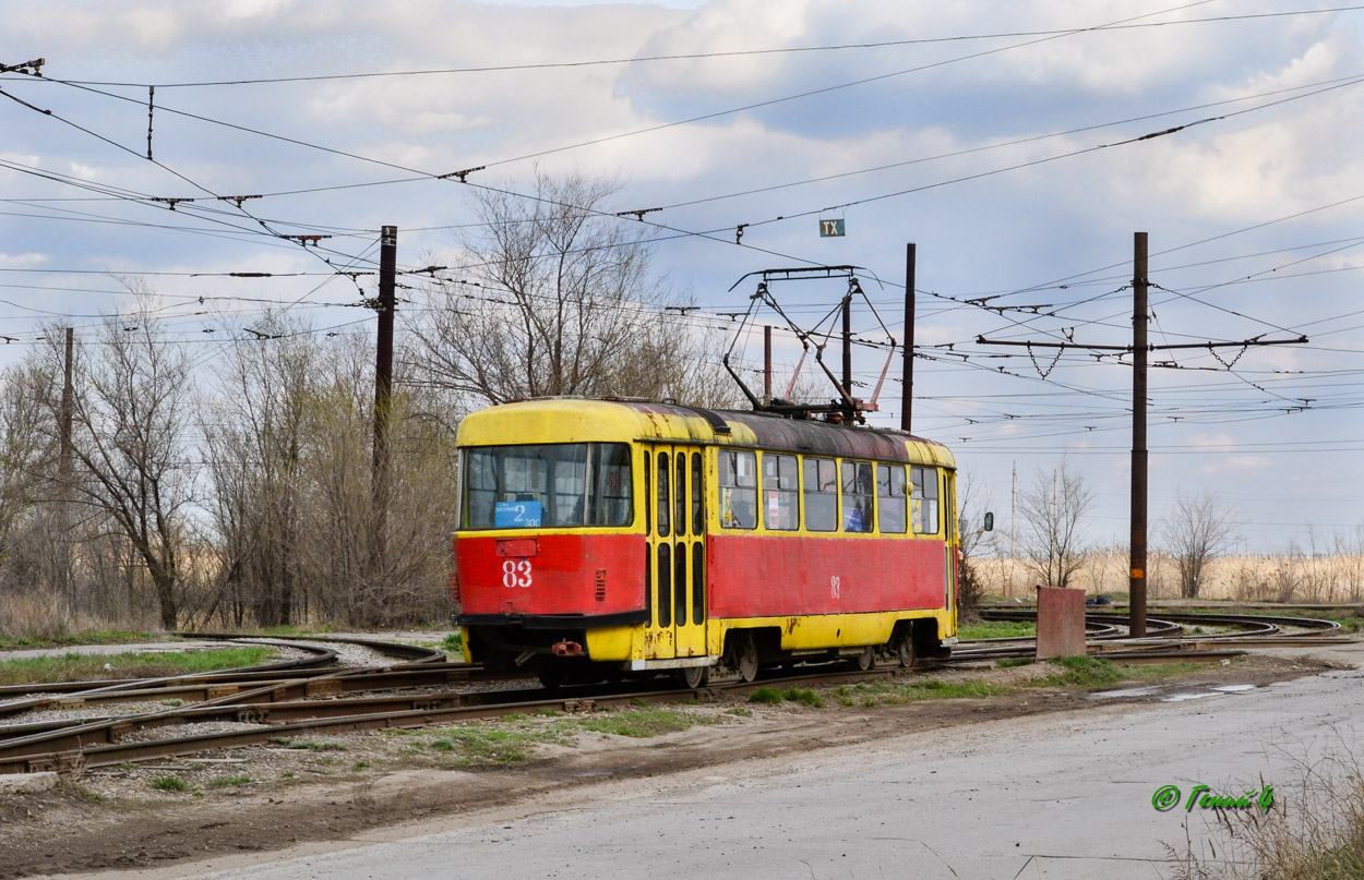 Волзький, Tatra T3SU (двухдверная) № 83