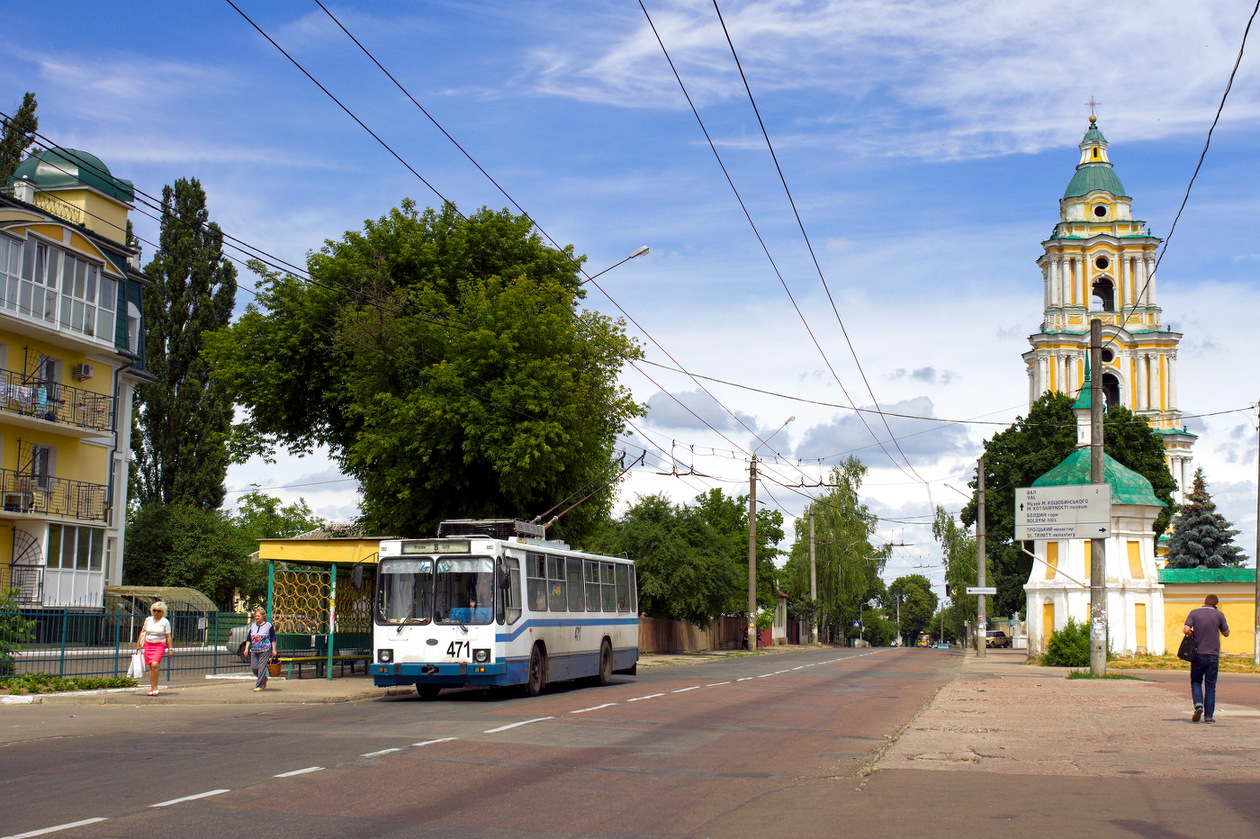 Tchernihiv, YMZ T2 N°. 471; Tchernihiv — Trolleybus lines