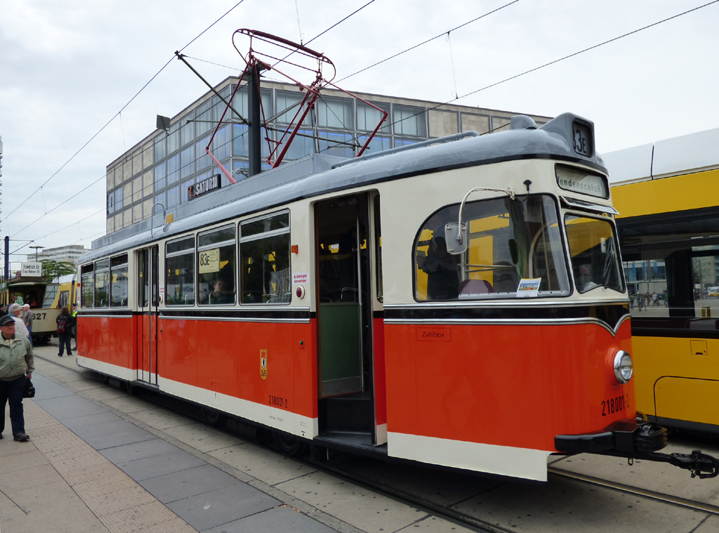 Берлин, Gotha TDE58 № 218 001-2; Берлин — Празднование 150-летия трамвая