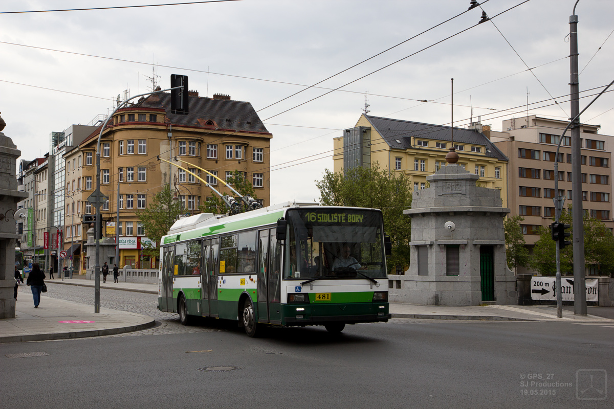 Plzeň, Škoda 21TrACI nr. 481