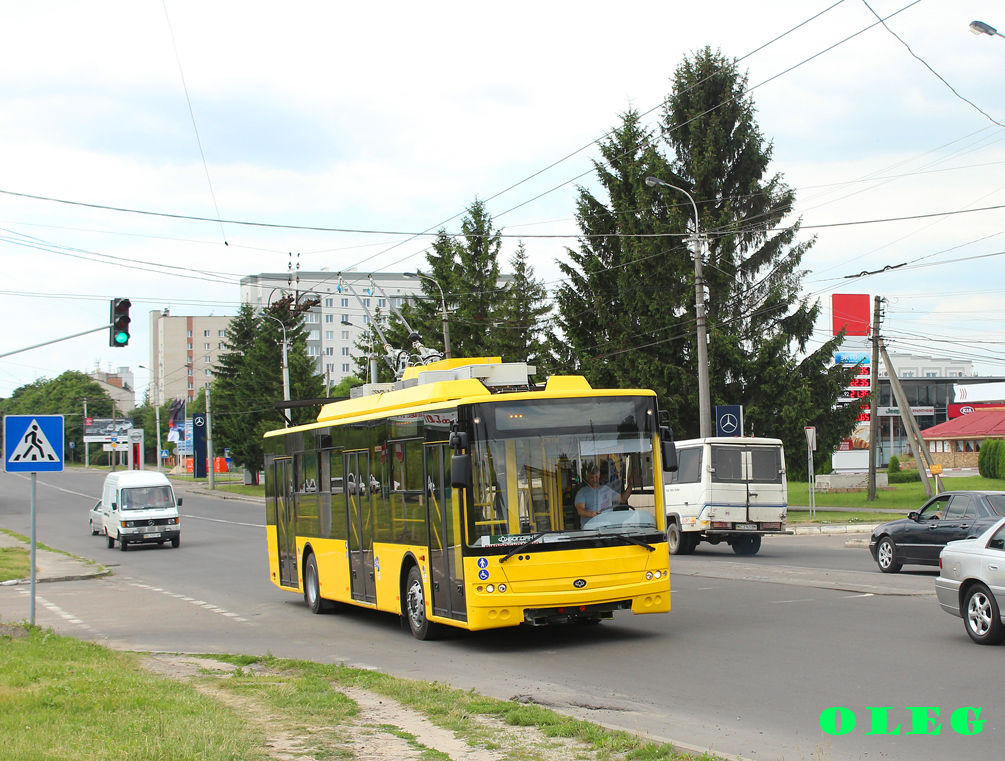 Hmelnytskyi, Bogdan T70117 # 015; Lutsk — New Bogdan trolleybuses