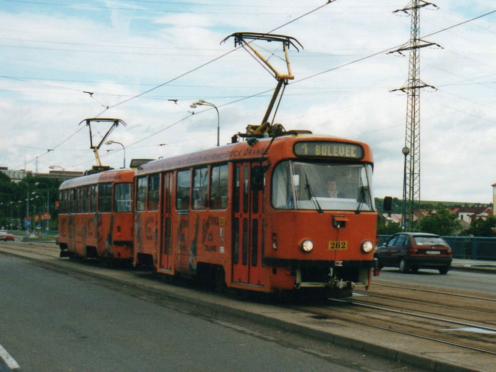 Плзень, Tatra T3R.P № 262