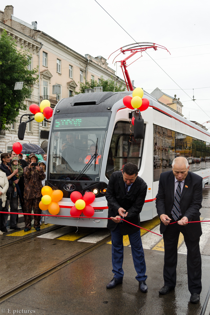 Tver, 71-911 “City Star” č. 002; Tver — Presentations of the new line-haul electric vehicles