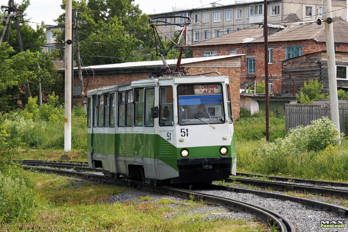 Achinsk, 71-605 (KTM-5M3) nr. 51