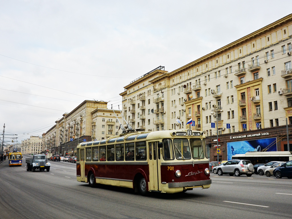 Москва, СВАРЗ МТБЭС № 701; Москва — Парад к 81-летию троллейбуса 15 ноября 2014