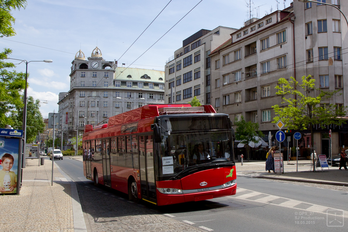 Budapesta, Solaris Trollino III 12 Škoda nr. P0 919 B; Plzeň — Nové trolejbusy a elektrobusy Škoda / New Škoda trolleybuses and electric buses