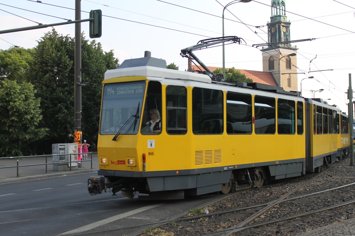 Berlin, Tatra KT4DM № 6125