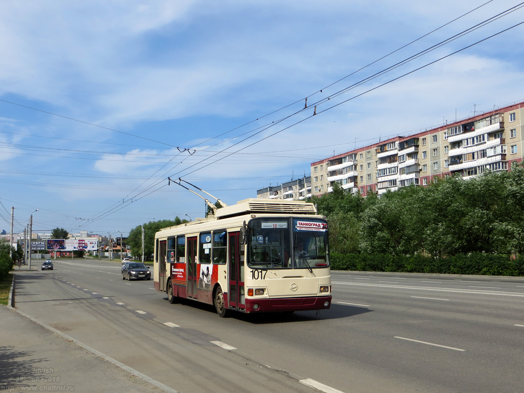 Tšeljabinsk, LiAZ-5280 (VZTM) № 1017