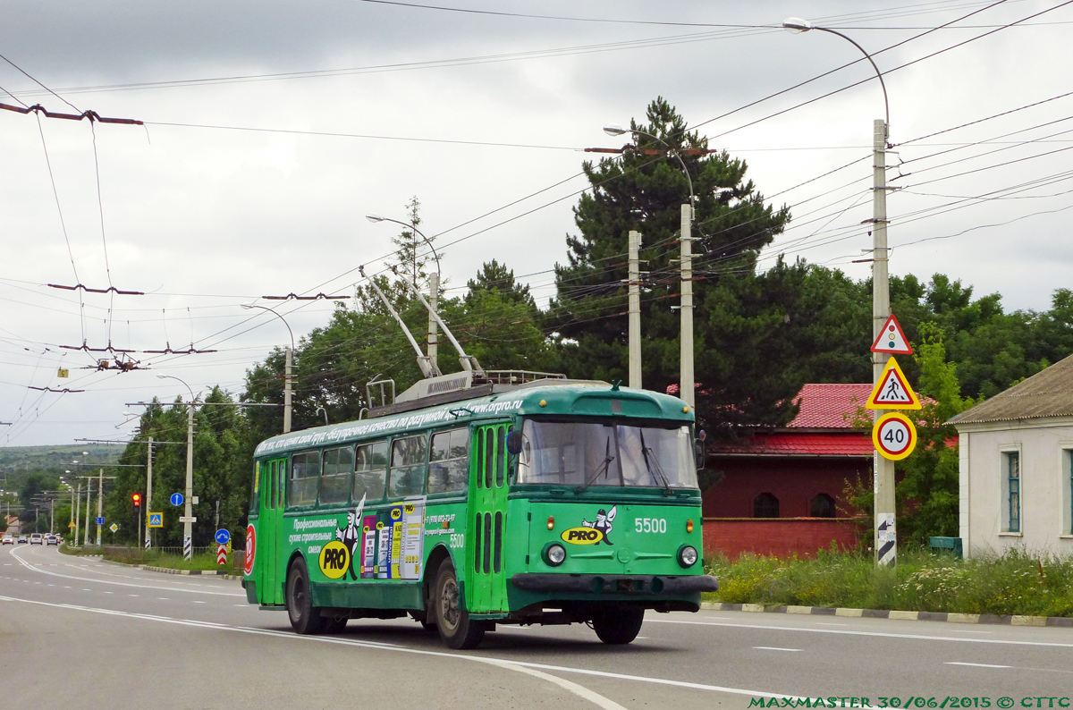 Крымский троллейбус, Škoda 9Tr19 № 5500
