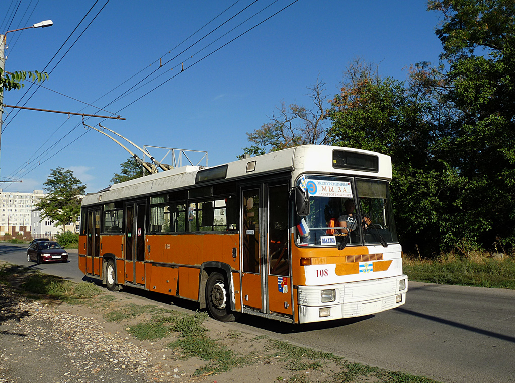 Таганрог, Steyr STS 11 HU № 108; Таганрог — Трамвайно-троллейбусные покатушки 30 августа 2014 года