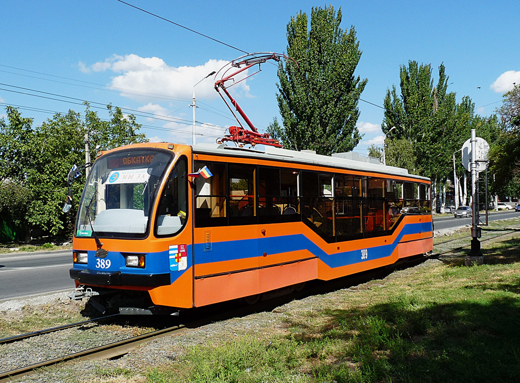 Таганрог, 71-407 № 389; Таганрог — Трамвайно-троллейбусные покатушки 30 августа 2014 года