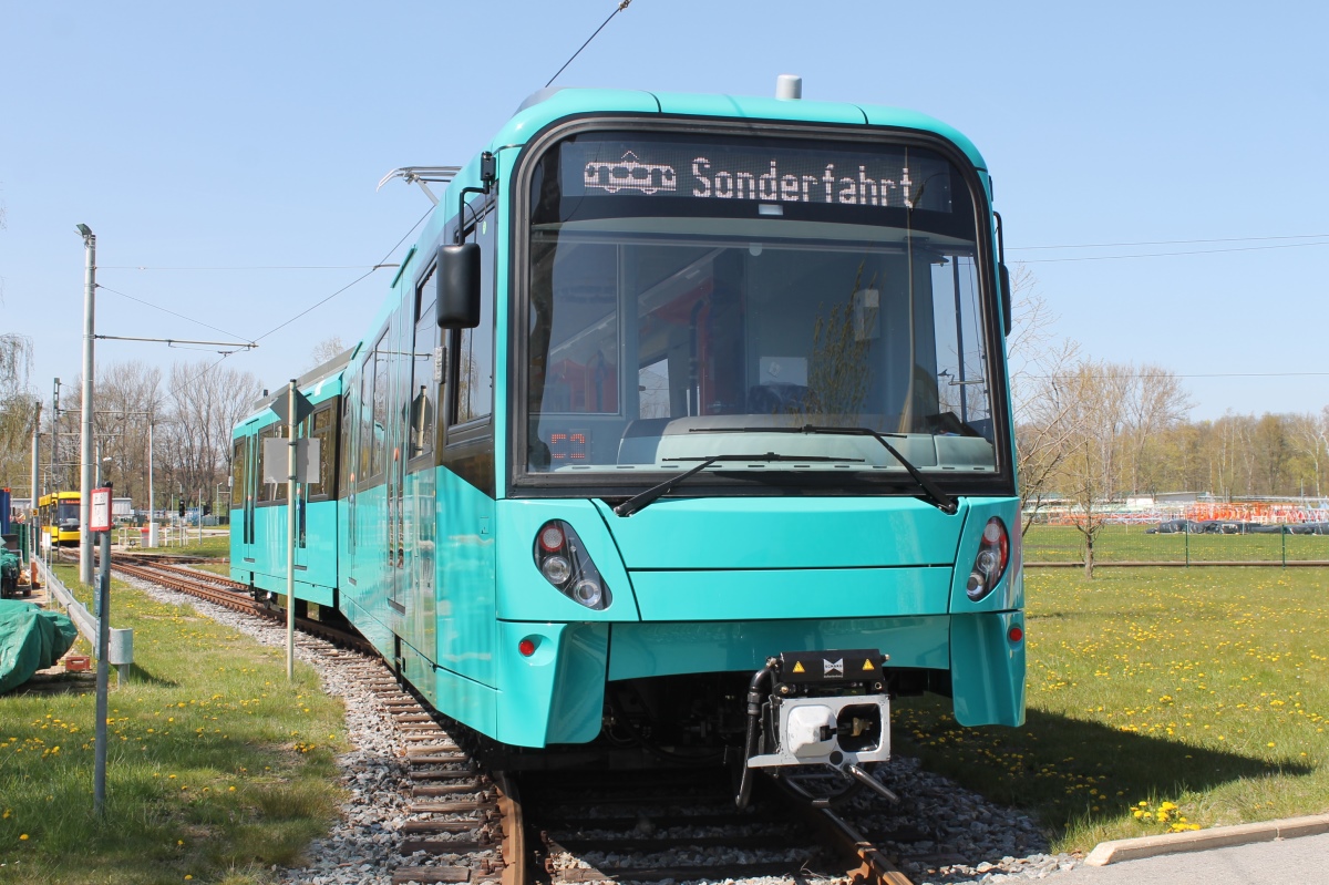 Франкфурт-на-Майне, Bombardier Flexity Swift U5-50 № 887; Баутцен — Пробные поездки трамваев