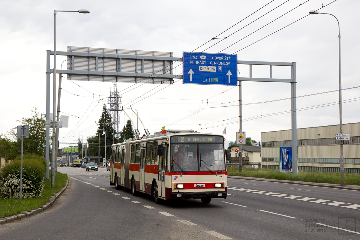 České Budějovice, Škoda 15TrM č. 02