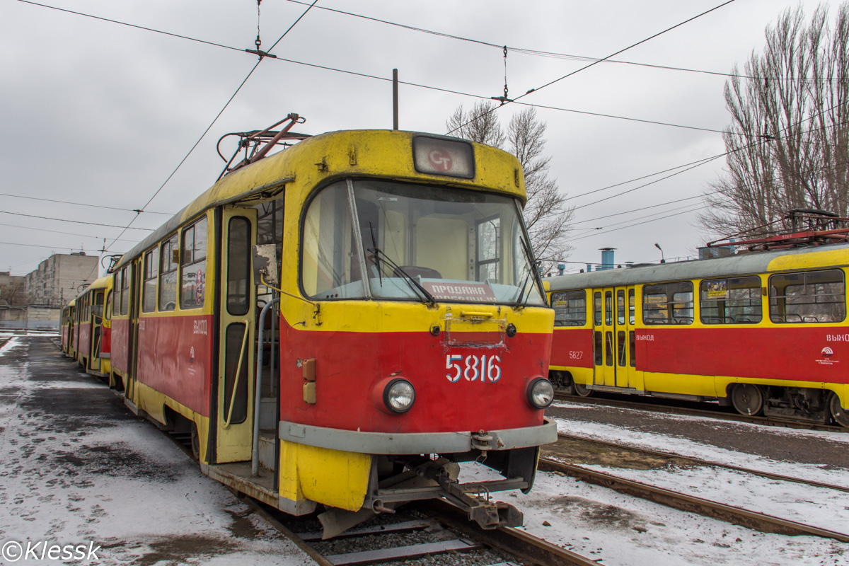 Волгоград, Tatra T3SU № 5816