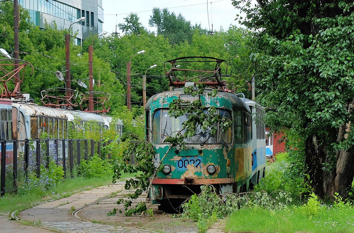 Масква, Tatra T3SU № 0022; Масква — Трамвайно-ремонтный завод (ТРЗ)