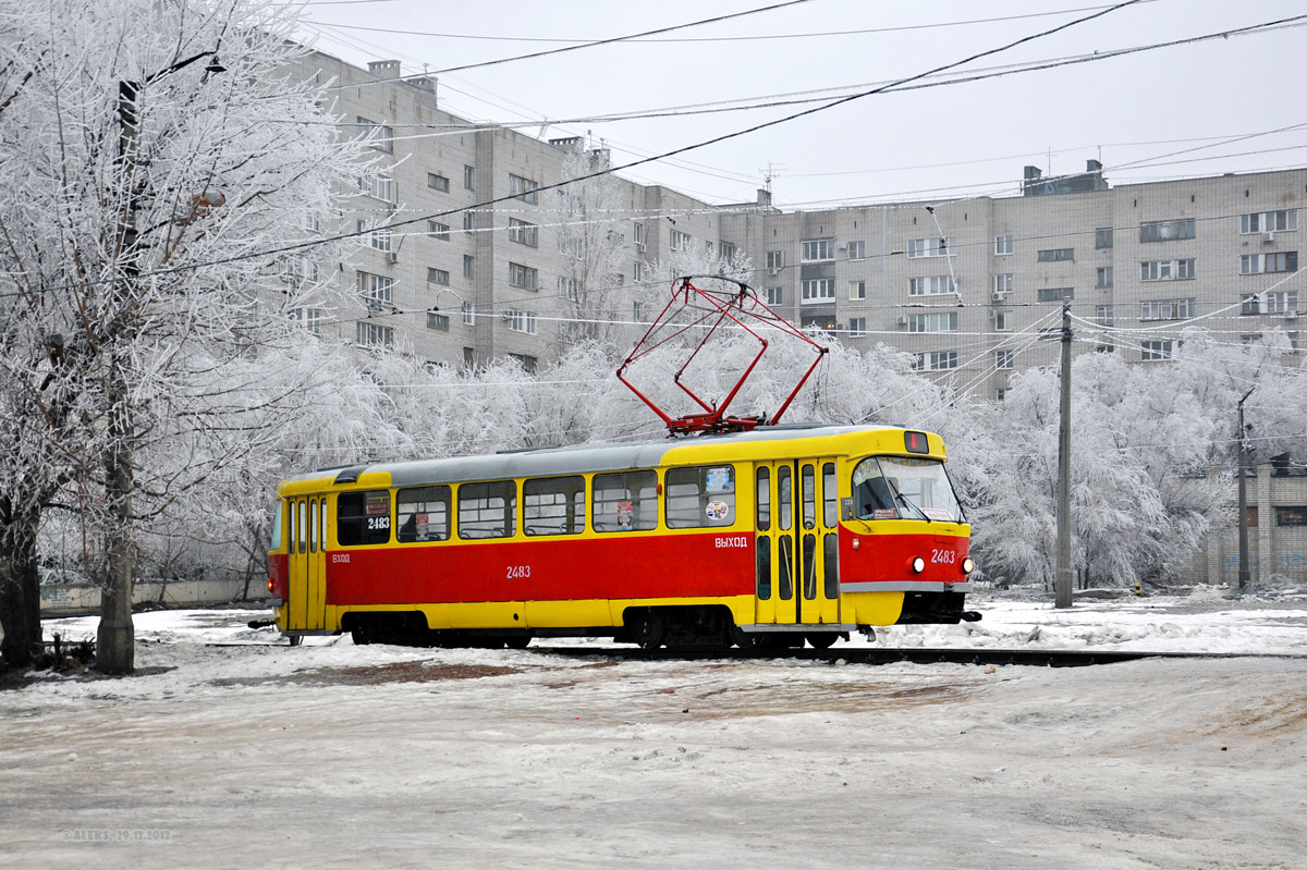 Volgograd, Tatra T3SU (2-door) N°. 2483