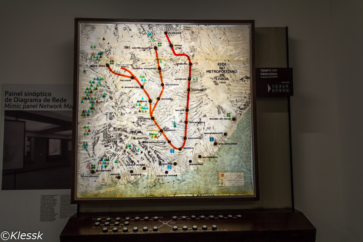 Lisabona — Maps; Lisabona — Tram — Museu da Carris