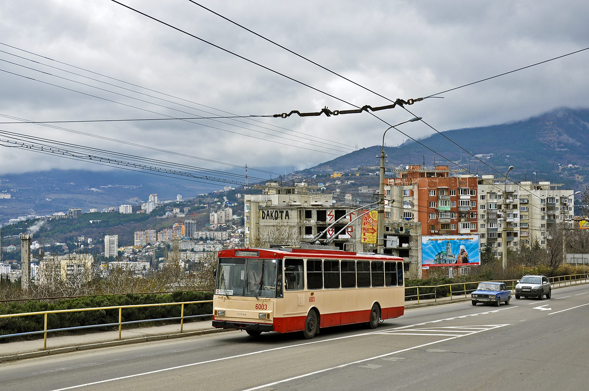 Крымскі тралейбус, Škoda 14Tr02/6 № 6003