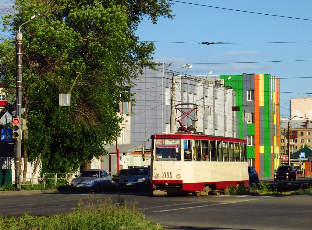 Челябинск, 71-605 (КТМ-5М3) № 2100