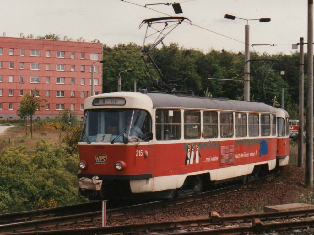 Шверин, Tatra T3D № 215
