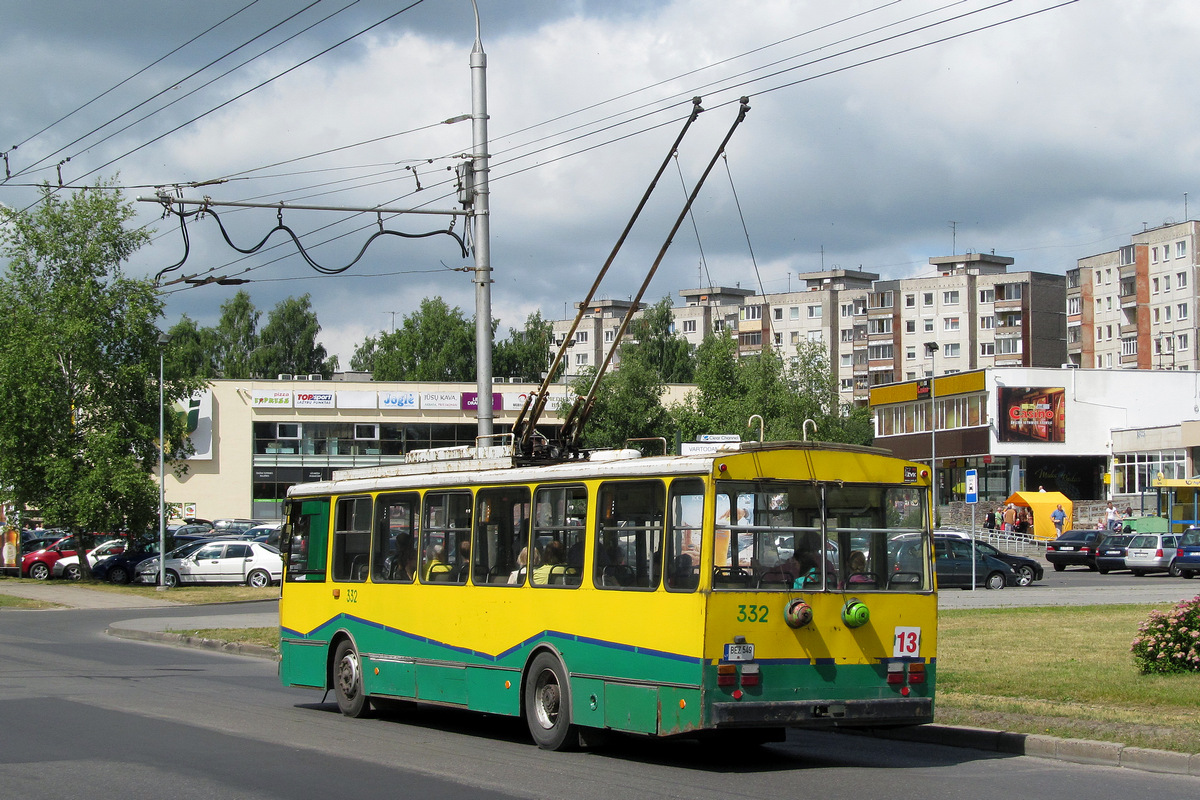 Каунас, Škoda 14Tr01 № 332