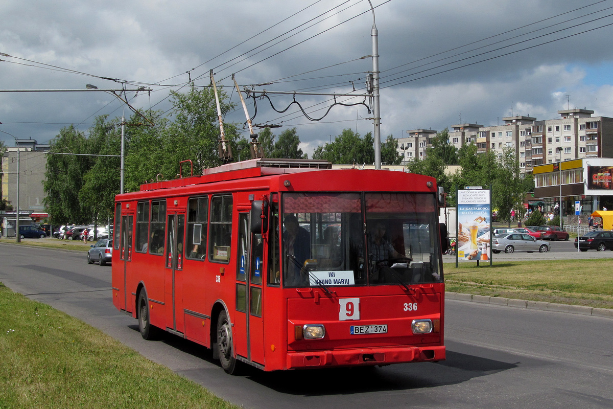 Каунас, Škoda 14Tr13/6 № 336