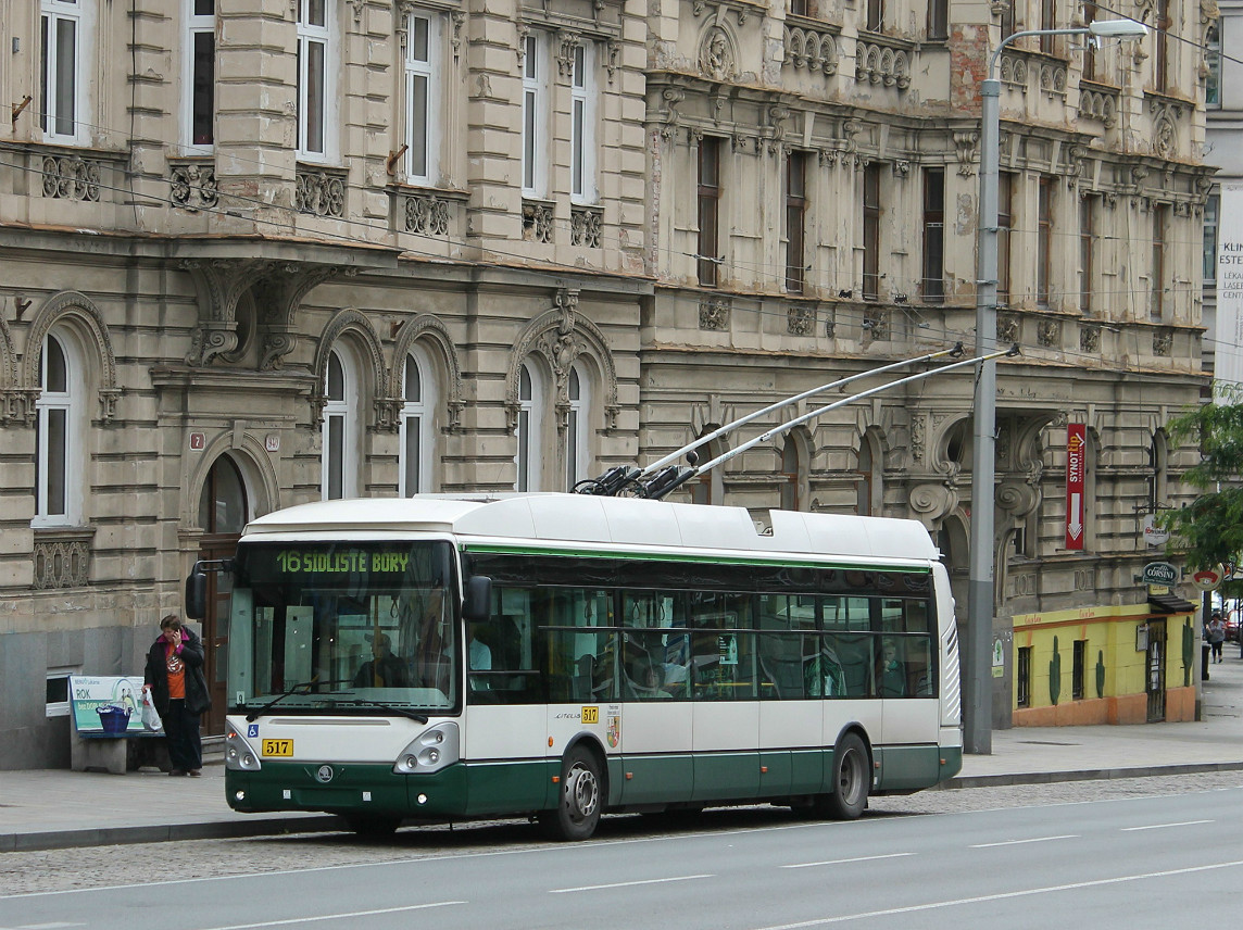 Plzeň, Škoda 24Tr Irisbus Citelis č. 517