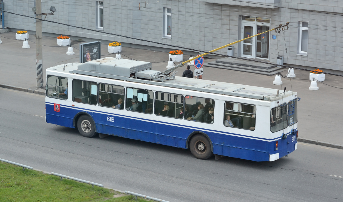 Москва, ЗиУ-682ГМ1 (с широкой передней дверью) № 6119