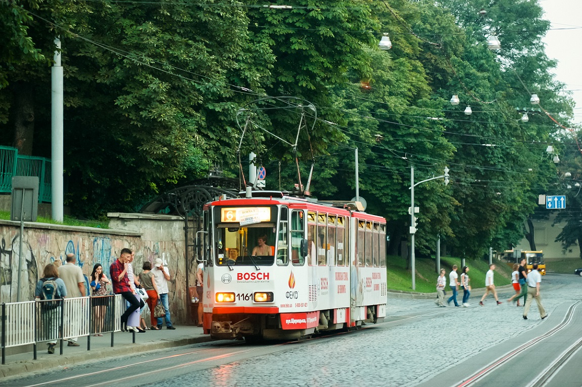 Lviv, Tatra KT4D # 1161