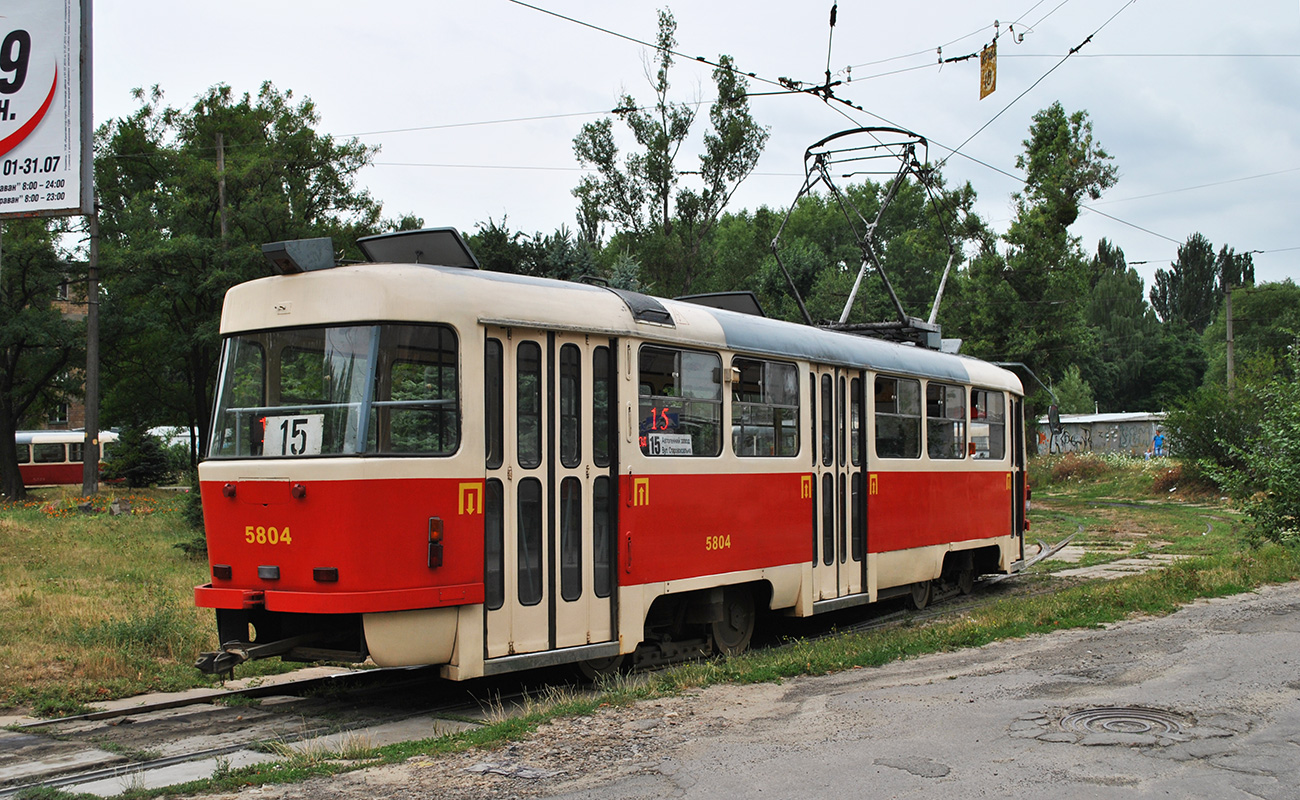 Kyiv, Tatra T3SUCS # 5804