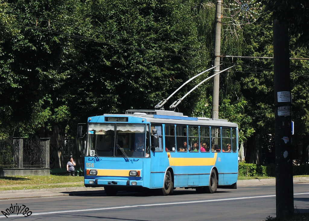 Роўнае, Škoda 14Tr08/6 № 156