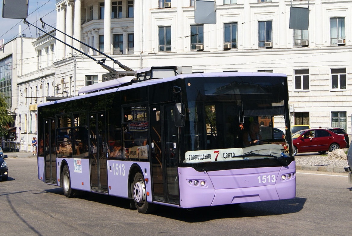 Севастополь, ЛАЗ E183A1 № 1513