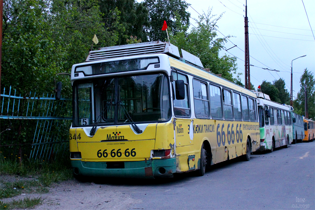 Petrozavodskas, LiAZ-5280 (VZTM) nr. 344