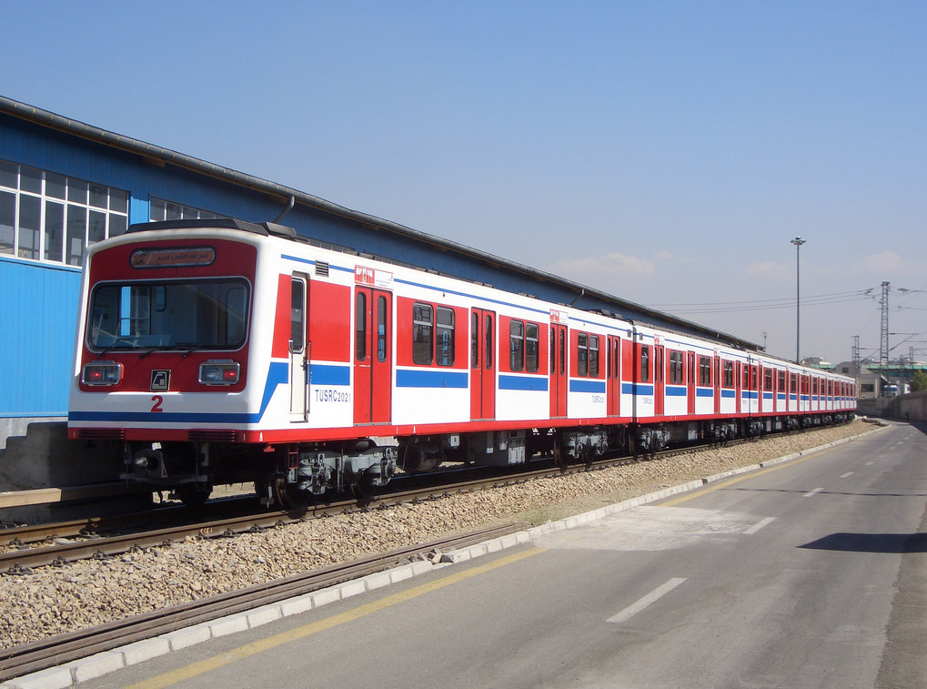 Тегеран, DKZ2 № 2021; Тегеран — Метрополитен — подвижной состав