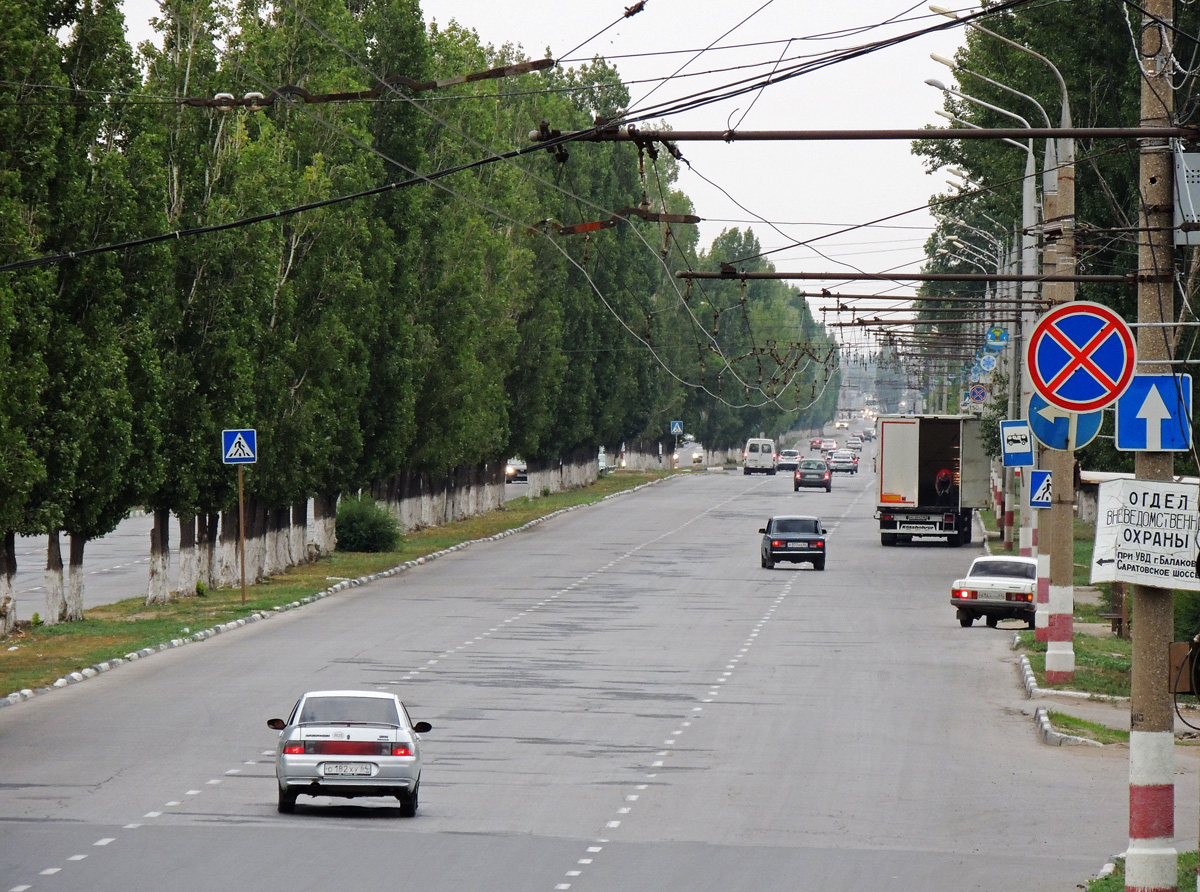 Balakovo — Trolleybus Lines and Infrastructure