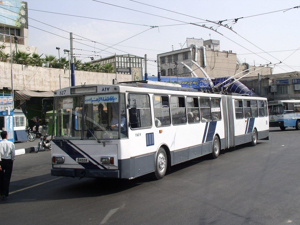 Tehran, Škoda 15Tr09/7 nr. 817