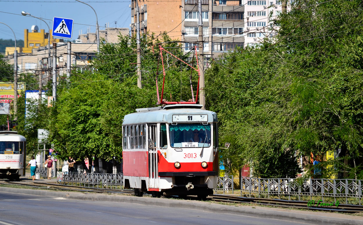 Volgograd, Tatra T3SU mod. VZSM N°. 3013