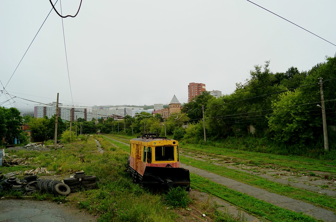 Владивосток, ГС-4 (КРТТЗ) № 45; Владивосток — Трамвайное кладбище