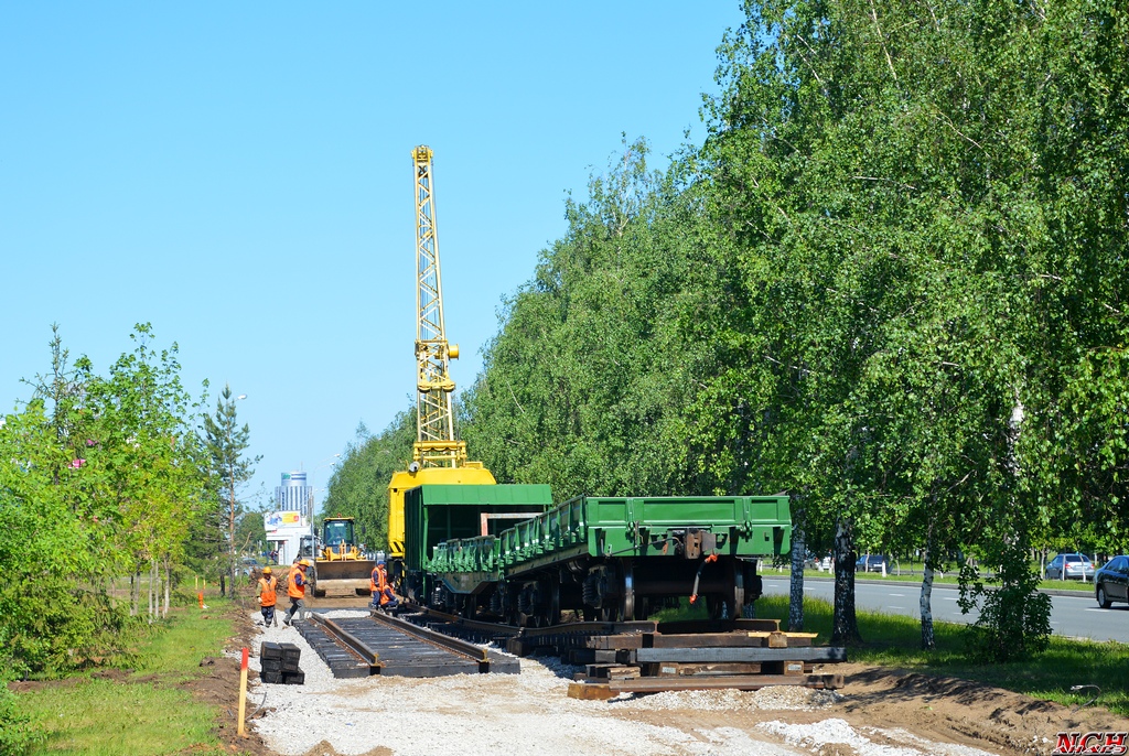 卡馬河畔切爾尼 — Construction and opening of the “16th Complex — Pedagogical Institute” line