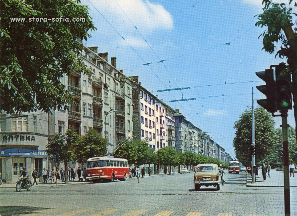 София, Škoda 9Tr10 № 284; София — Исторически снимки — Тролейбуси (1941–1989)