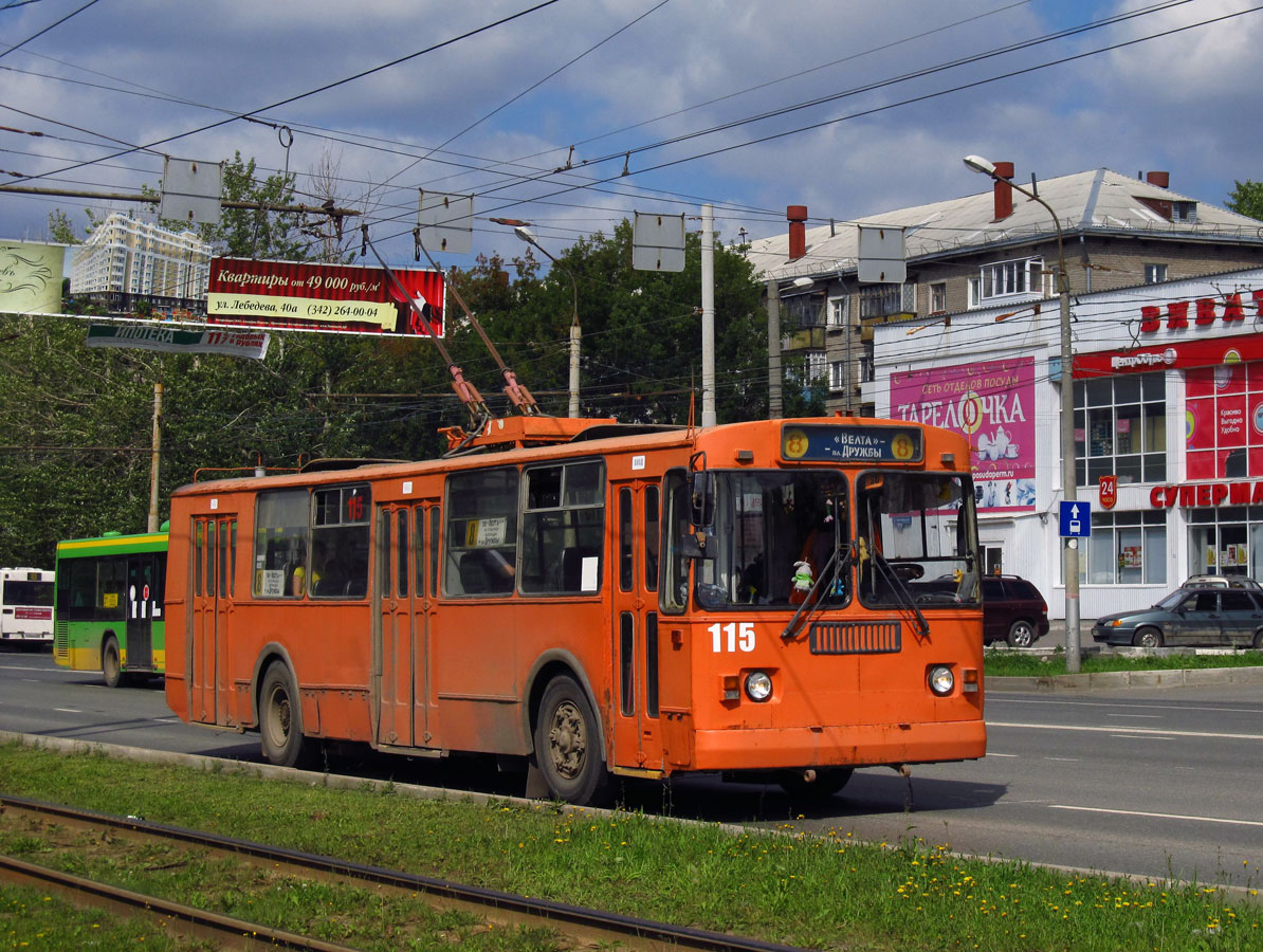 Пермь, ЗиУ-682Г-012 [Г0А] № 115