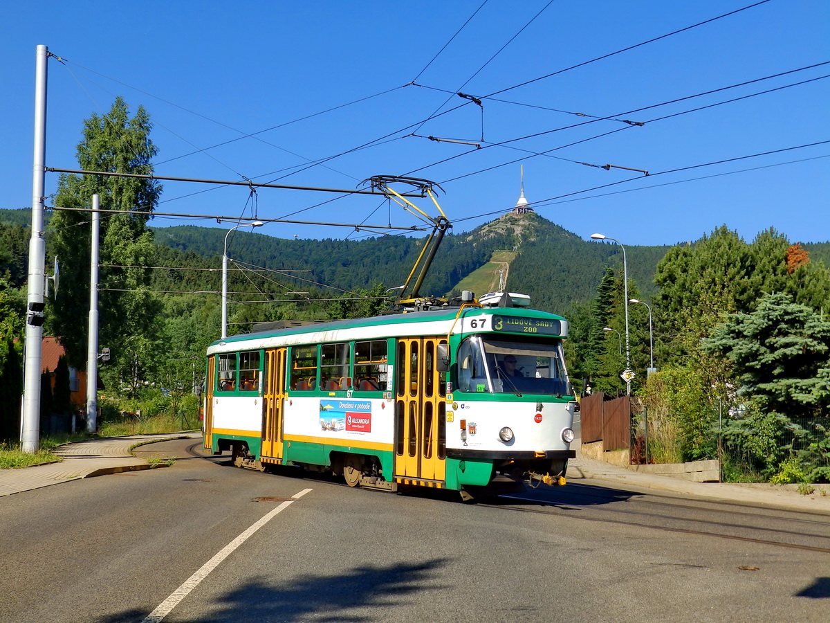 Liberec - Jablonec nad Nisou, Tatra T3M.04 № 67